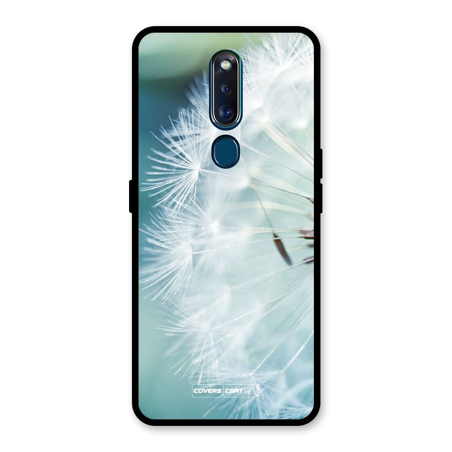 Wish Floral Glass Back Case for Oppo F11 Pro