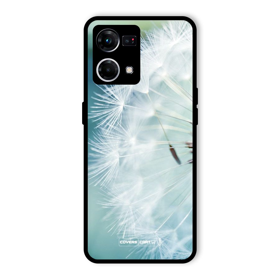 Wish Floral Glass Back Case for Oppo F21 Pro 4G
