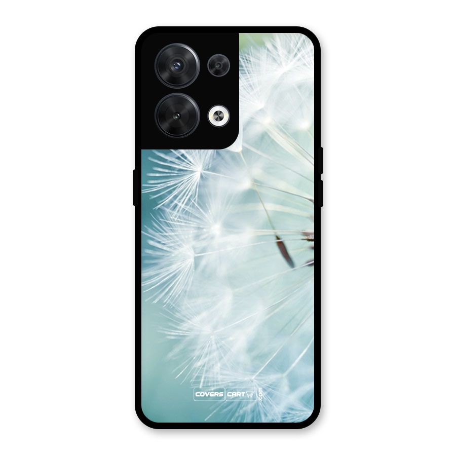 Wish Floral Glass Back Case for Oppo Reno8 5G