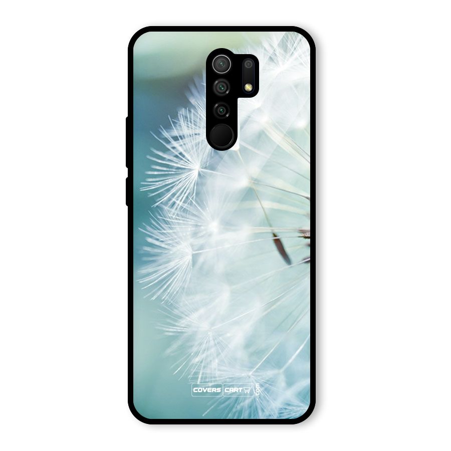 Wish Floral Glass Back Case for Poco M2
