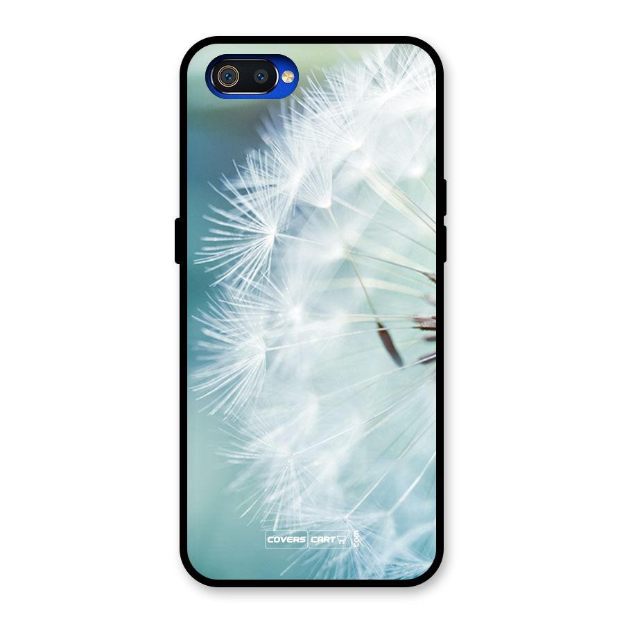 Wish Floral Glass Back Case for Realme C2