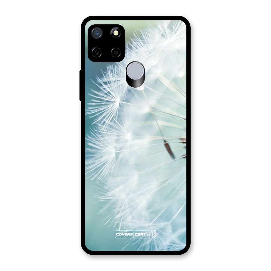 Wish Floral Glass Back Case for Realme Narzo 20