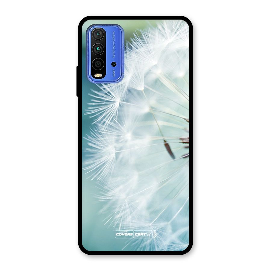 Wish Floral Glass Back Case for Redmi 9 Power