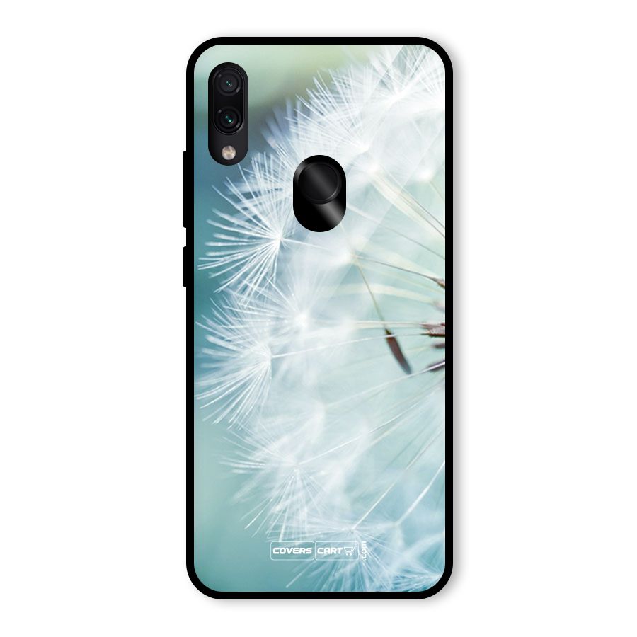 Wish Floral Glass Back Case for Redmi Note 7 Pro