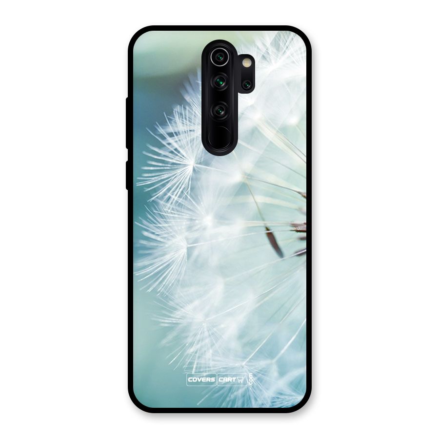 Wish Floral Glass Back Case for Redmi Note 8 Pro