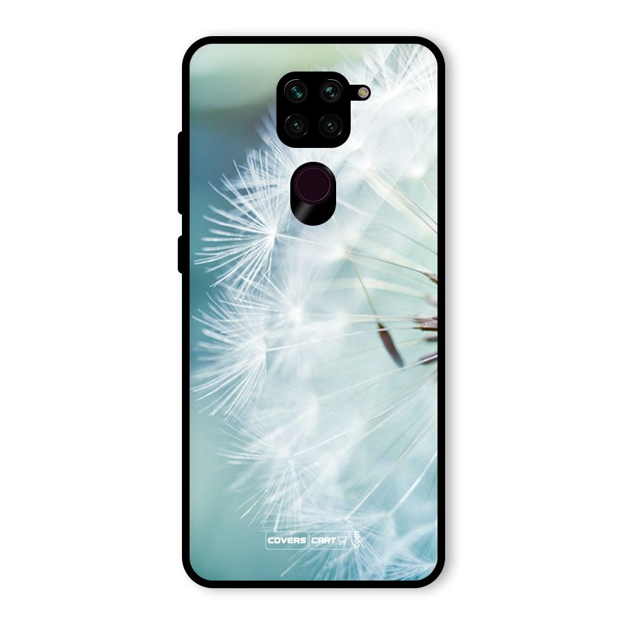 Wish Floral Glass Back Case for Redmi Note 9