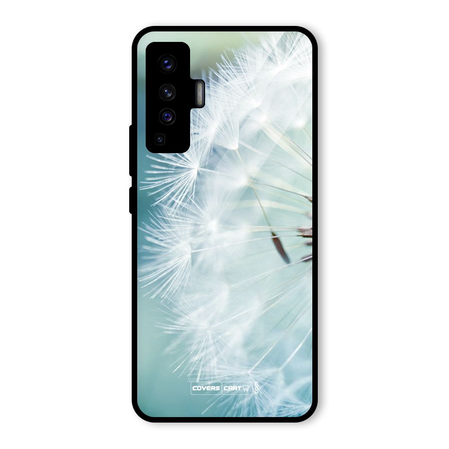 Wish Floral Glass Back Case for Vivo X50