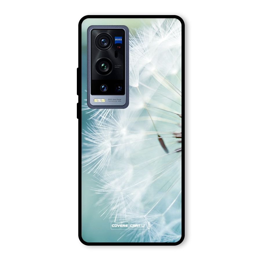 Wish Floral Glass Back Case for Vivo X60 Pro Plus
