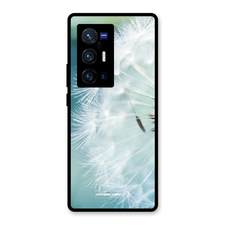 Wish Floral Glass Back Case for Vivo X70 Pro Plus