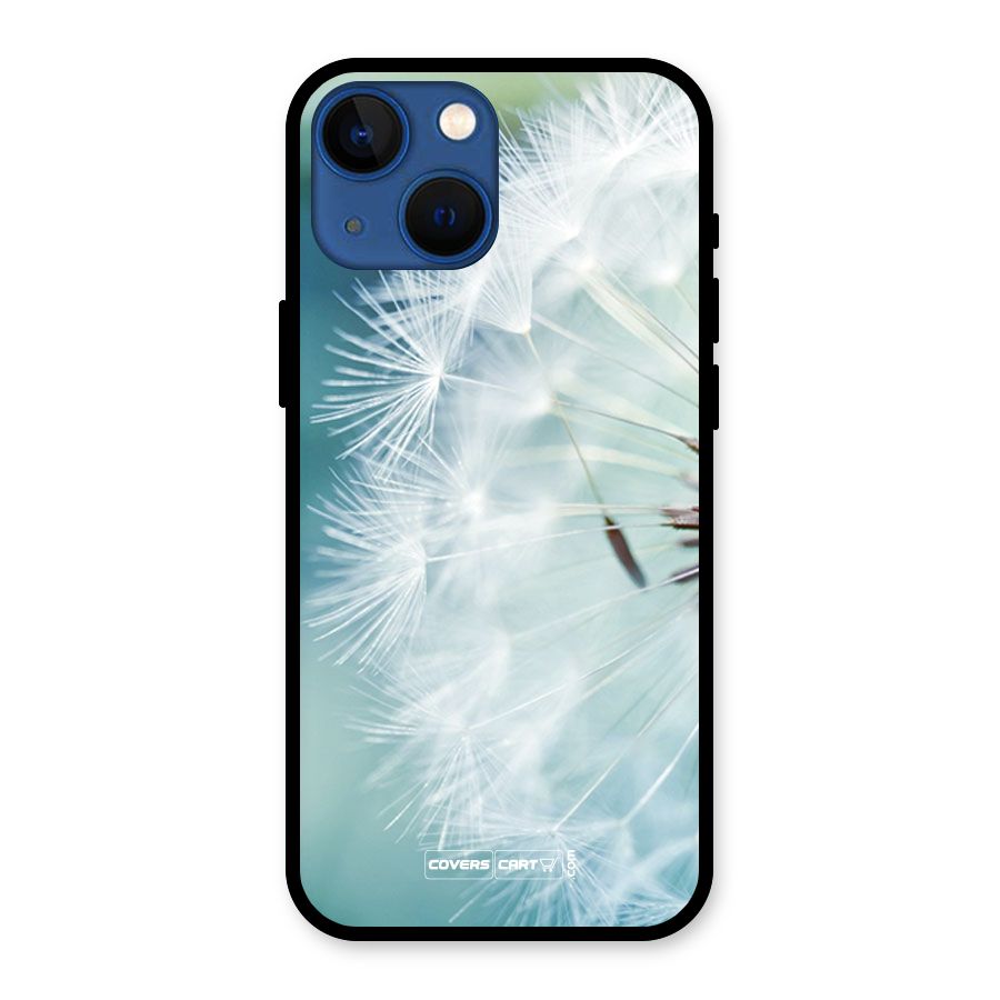 Wish Floral Glass Back Case for iPhone 13 Mini