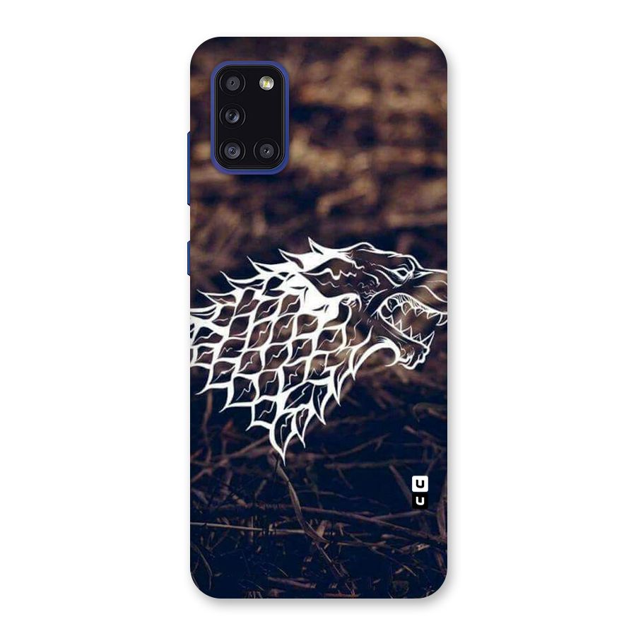 Wolf In White Back Case for Galaxy A31