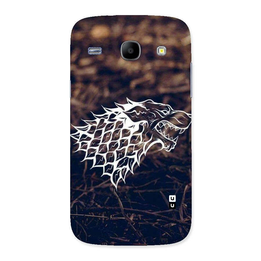 Wolf In White Back Case for Galaxy Core