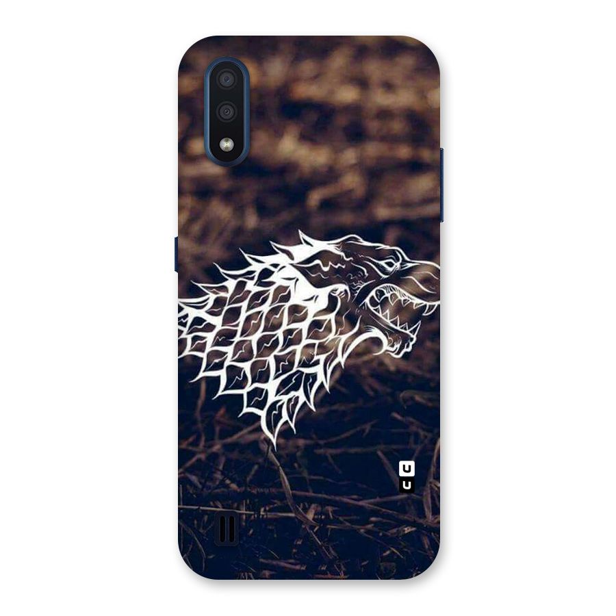 Wolf In White Back Case for Galaxy M01