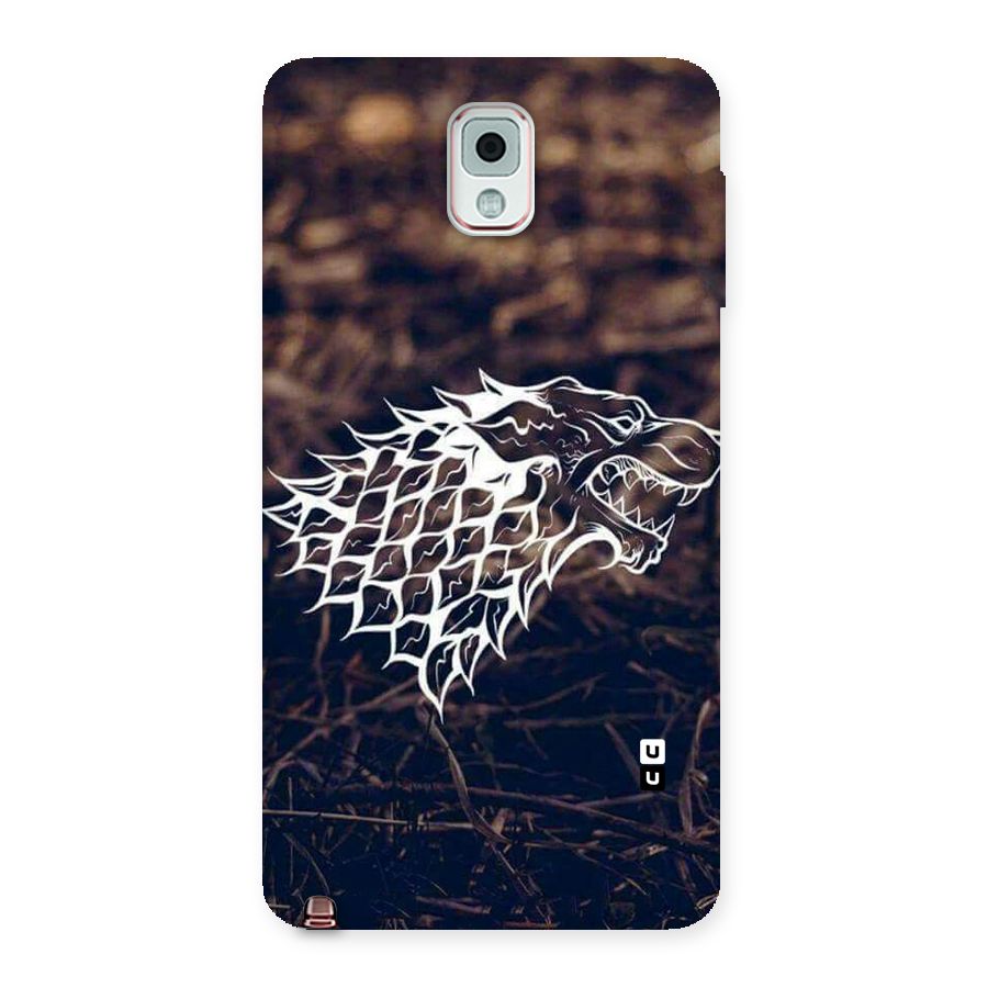 Wolf In White Back Case for Galaxy Note 3