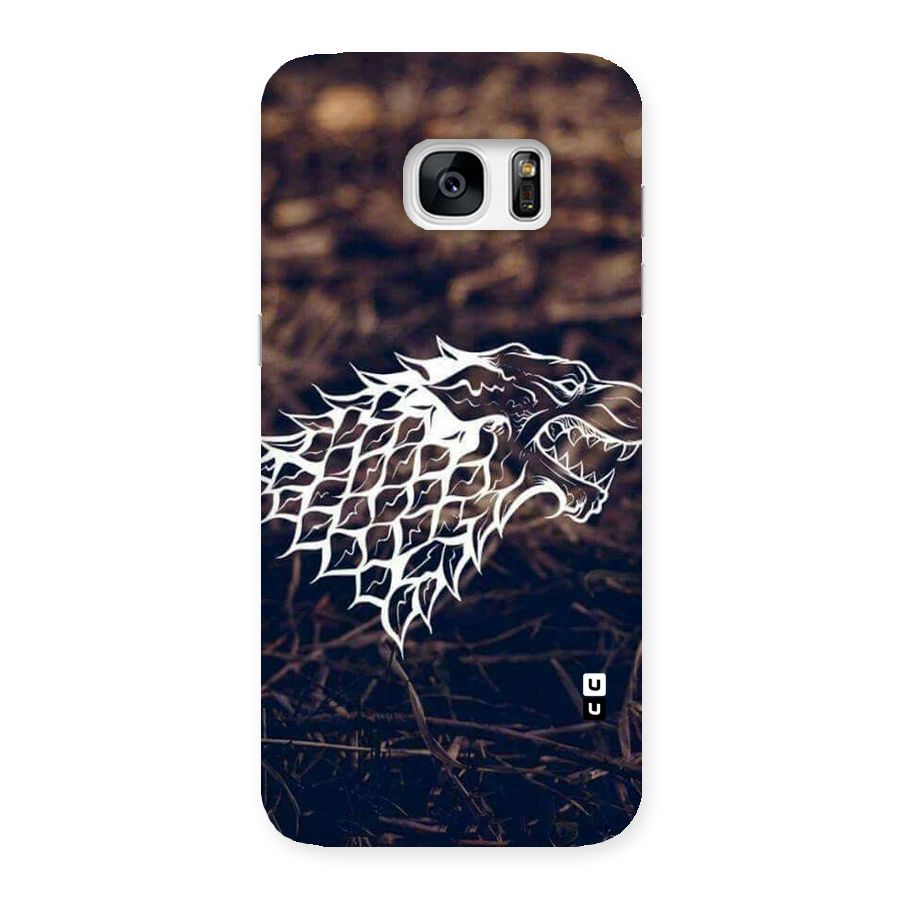 Wolf In White Back Case for Galaxy S7 Edge