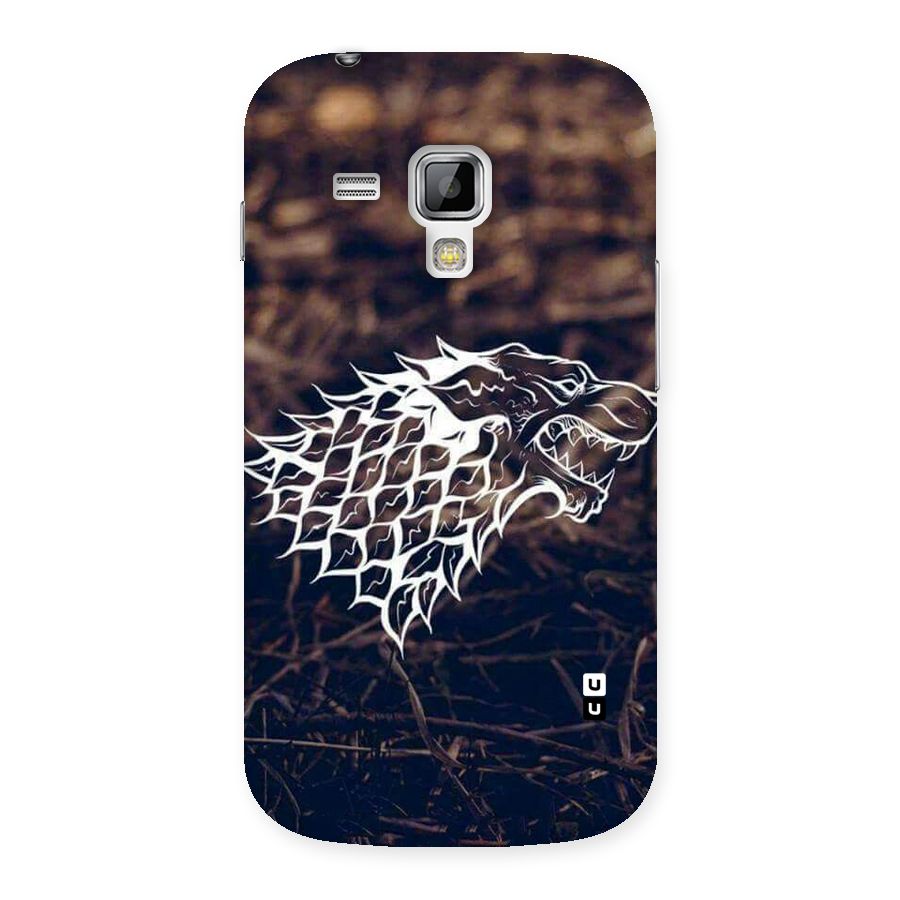 Wolf In White Back Case for Galaxy S Duos