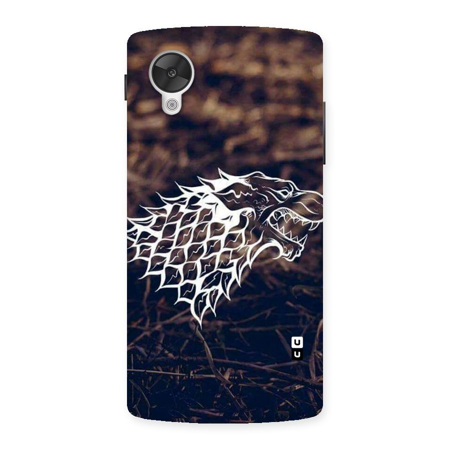 Wolf In White Back Case for Google Nexsus 5