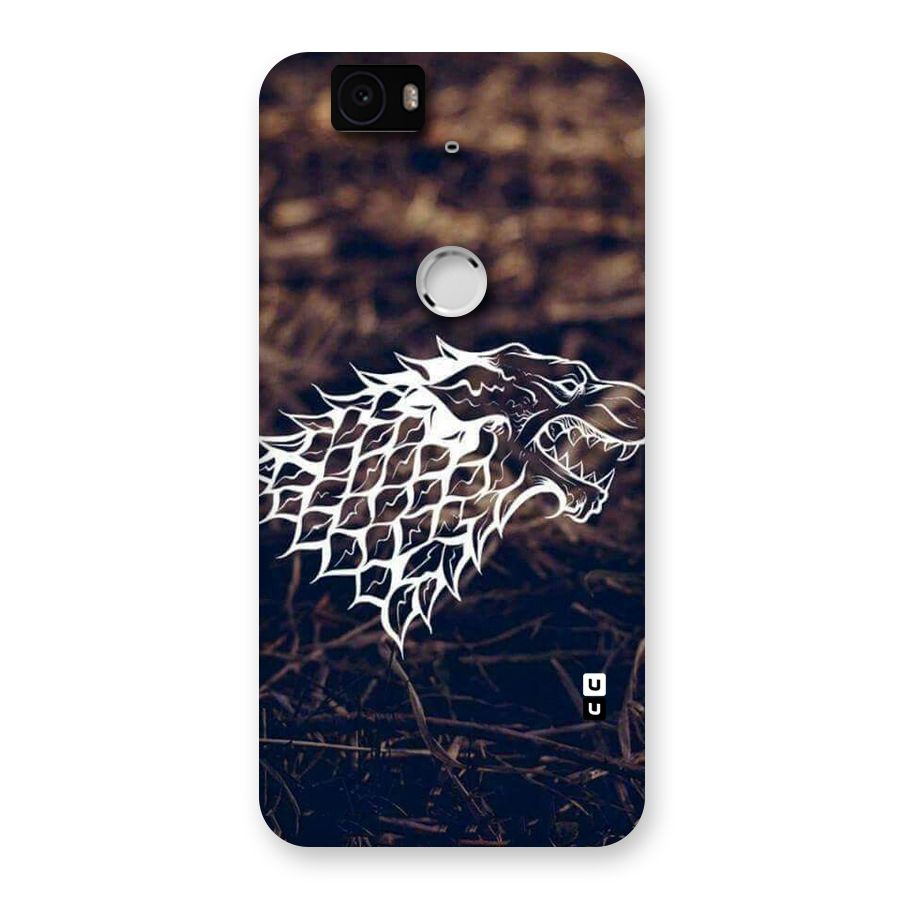Wolf In White Back Case for Google Nexus-6P