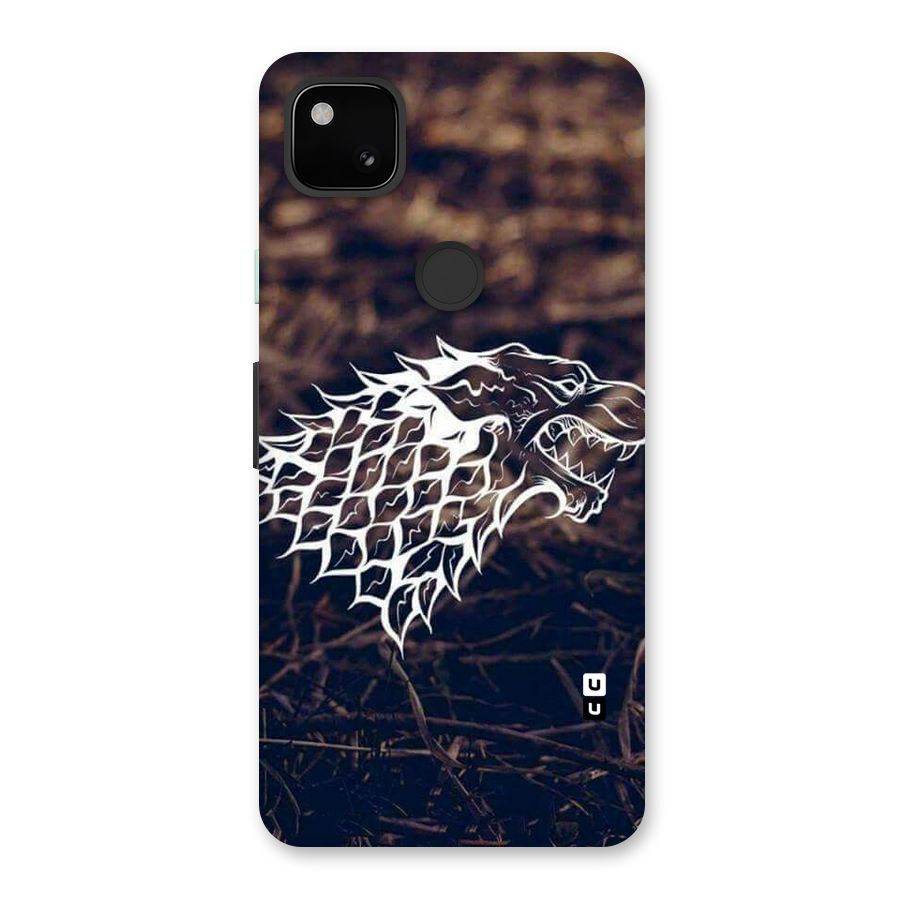 Wolf In White Back Case for Google Pixel 4a