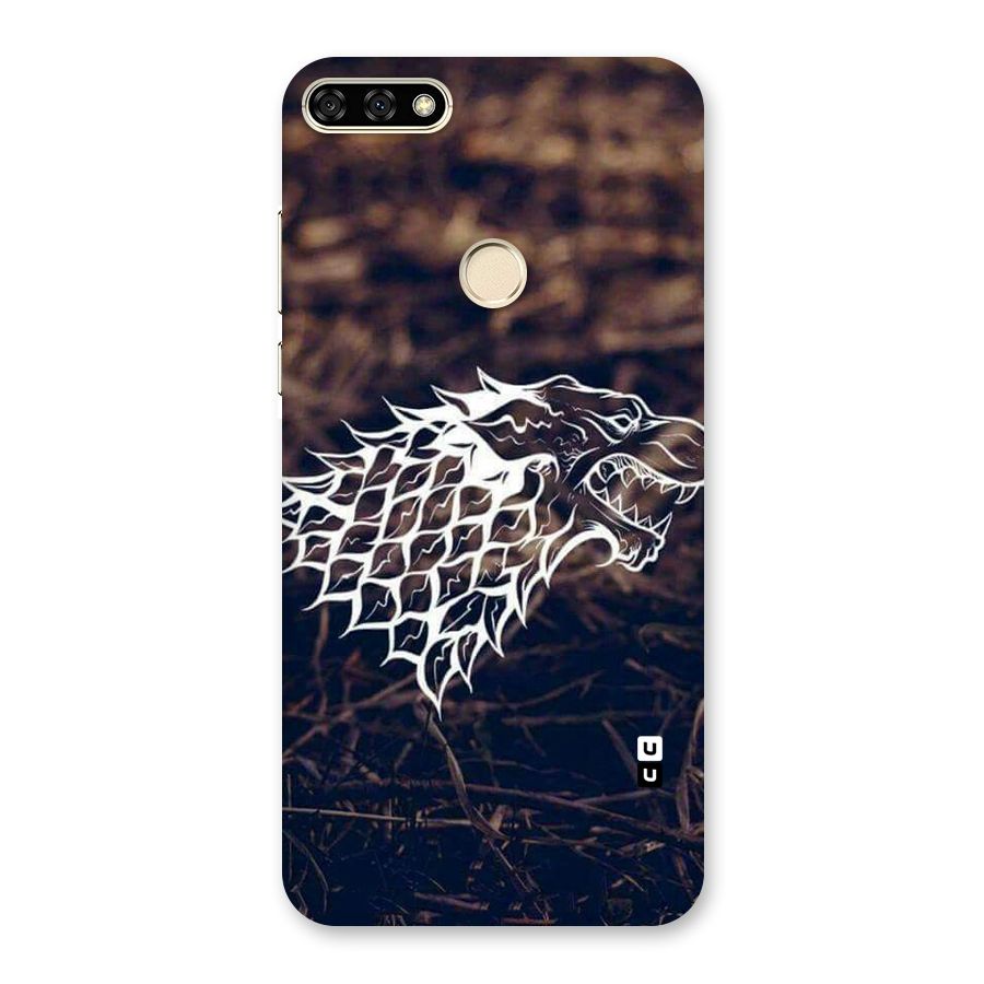 Wolf In White Back Case for Honor 7A