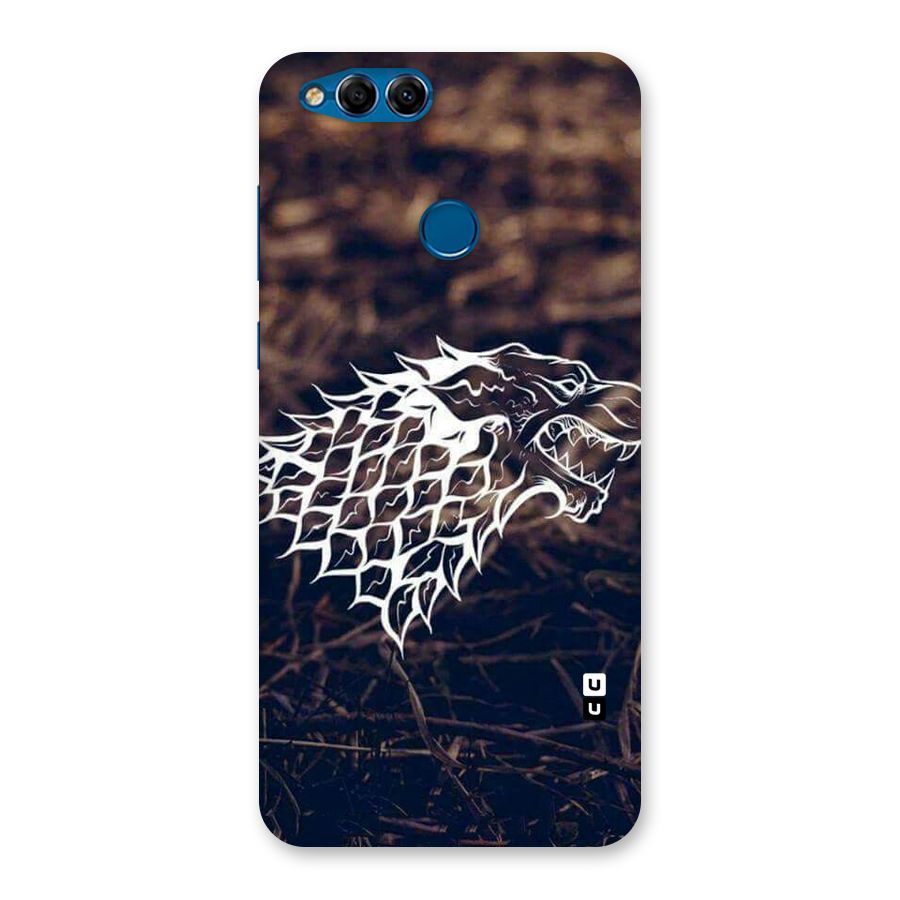 Wolf In White Back Case for Honor 7X