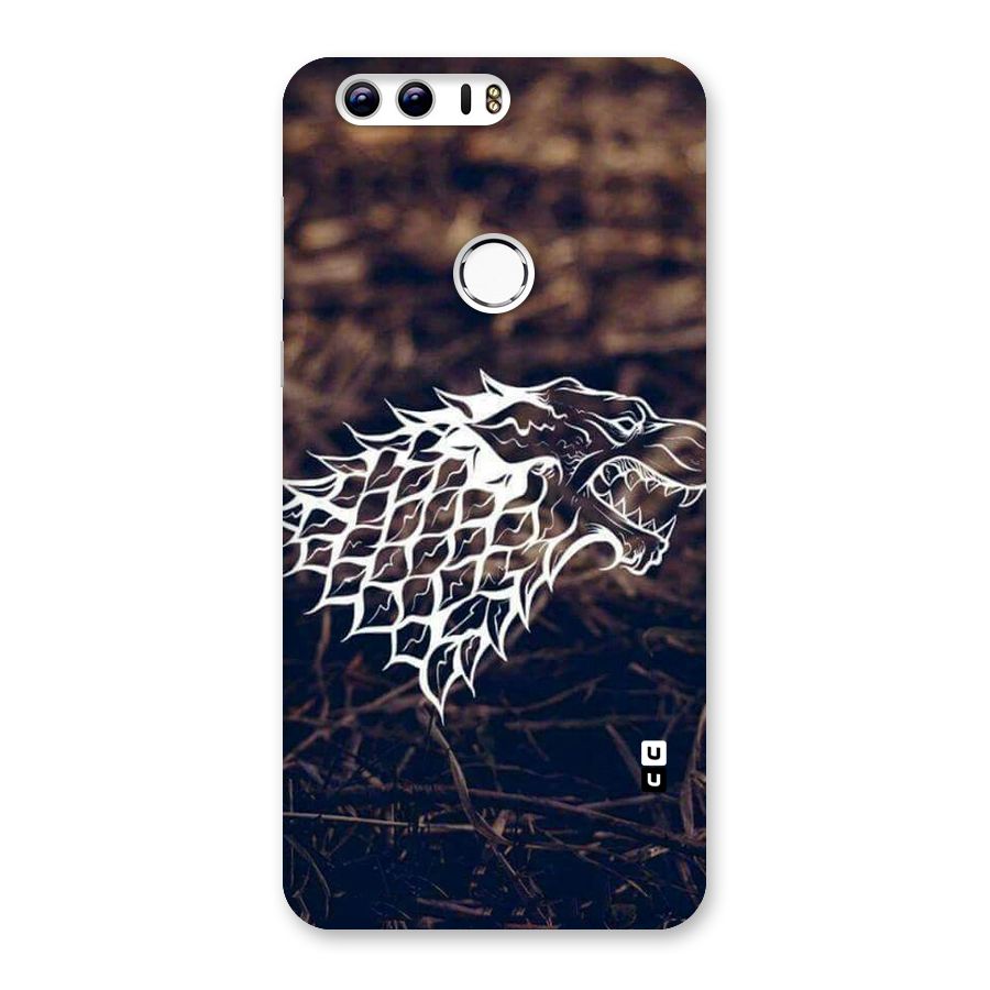 Wolf In White Back Case for Honor 8