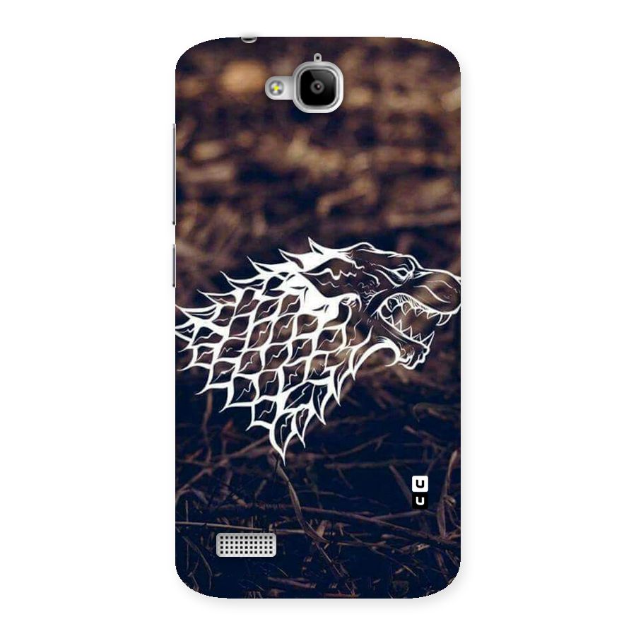 Wolf In White Back Case for Honor Holly