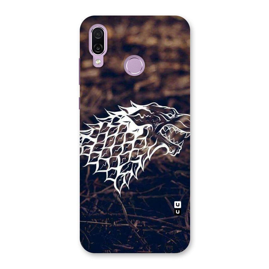 Wolf In White Back Case for Honor Play