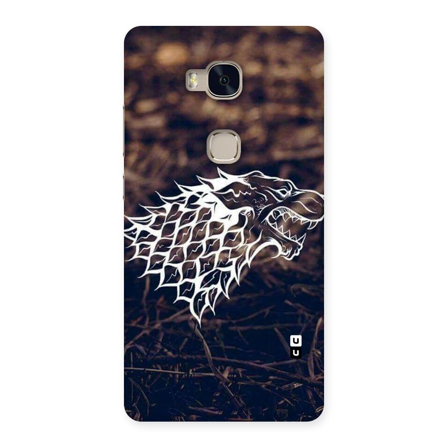 Wolf In White Back Case for Huawei Honor 5X