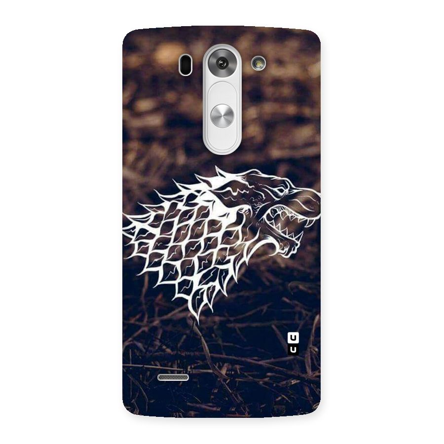 Wolf In White Back Case for LG G3 Mini