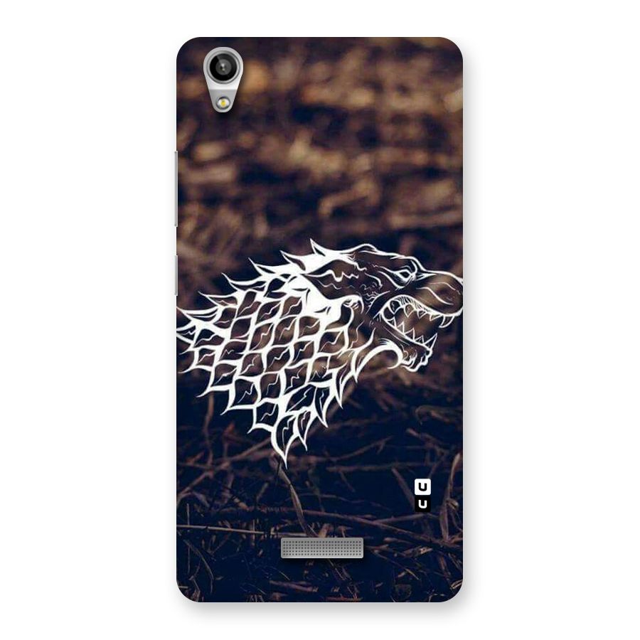 Wolf In White Back Case for Lava-Pixel-V1