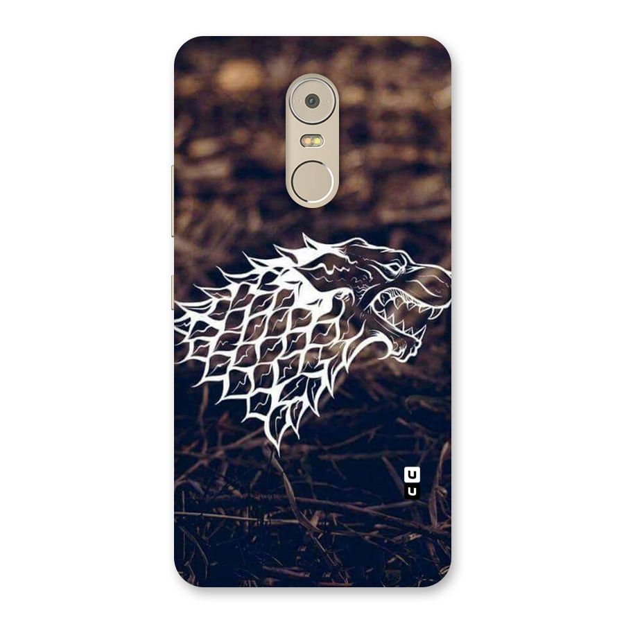 Wolf In White Back Case for Lenovo K6 Note