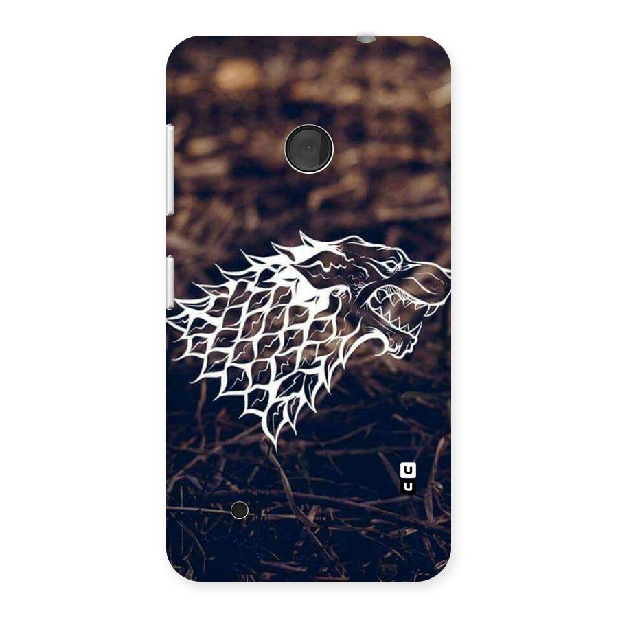 Wolf In White Back Case for Lumia 530