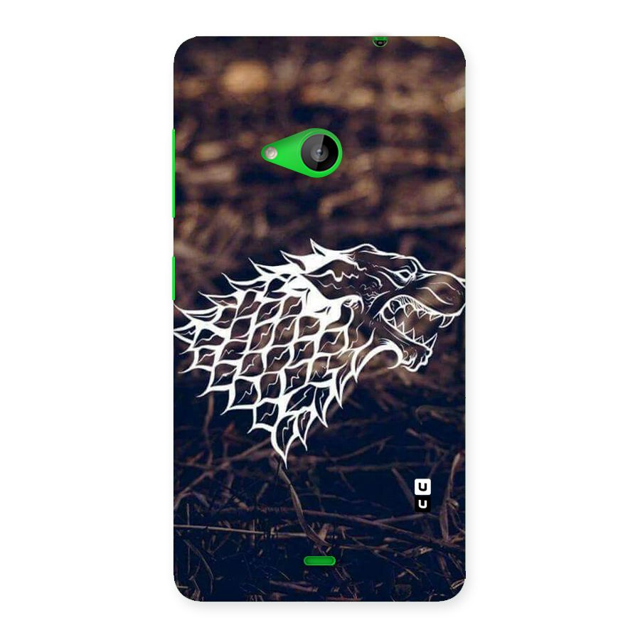 Wolf In White Back Case for Lumia 535