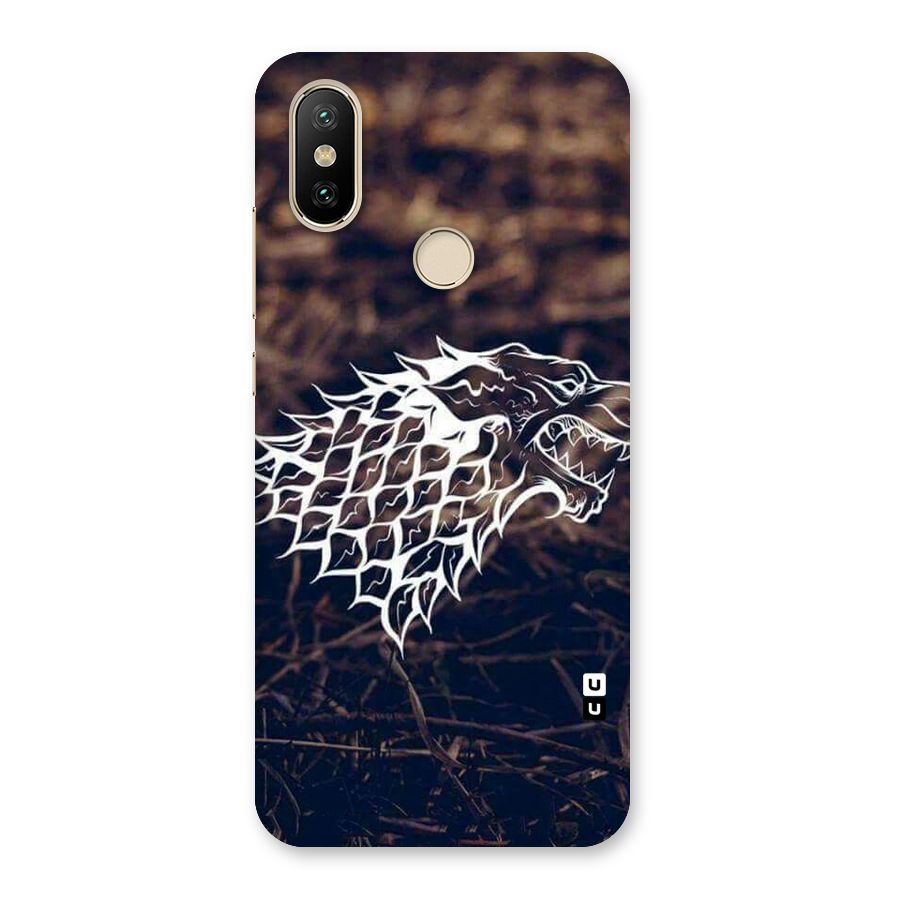 Wolf In White Back Case for Mi A2