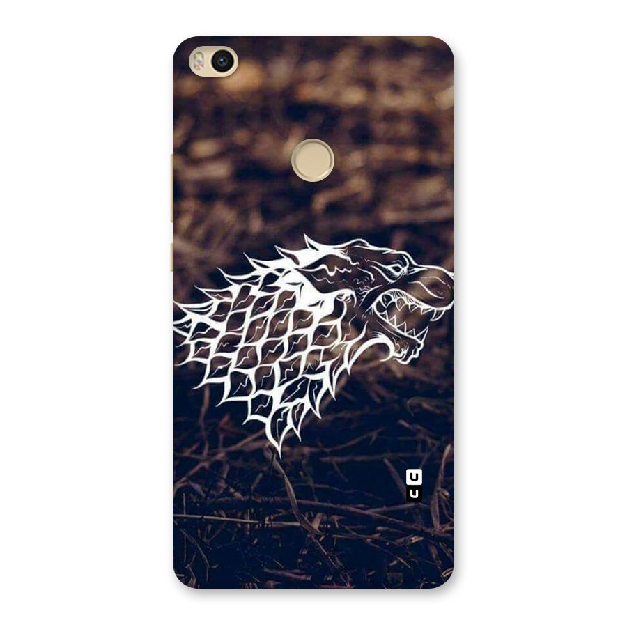 Wolf In White Back Case for Mi Max 2