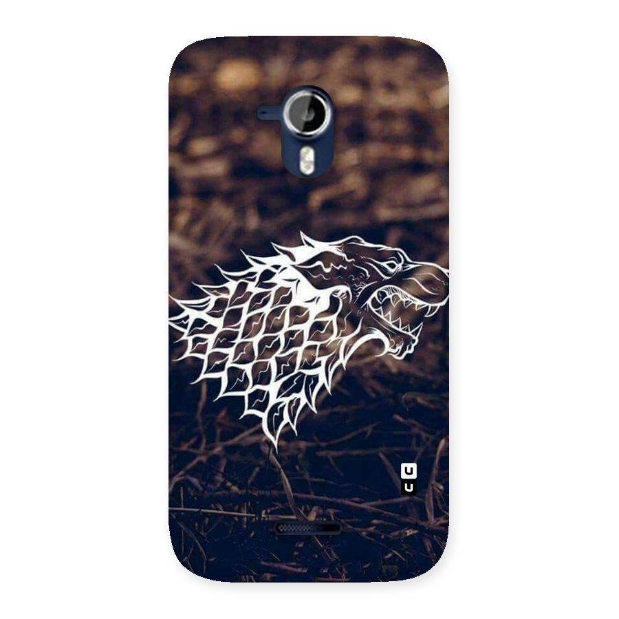 Wolf In White Back Case for Micromax Canvas Magnus A117