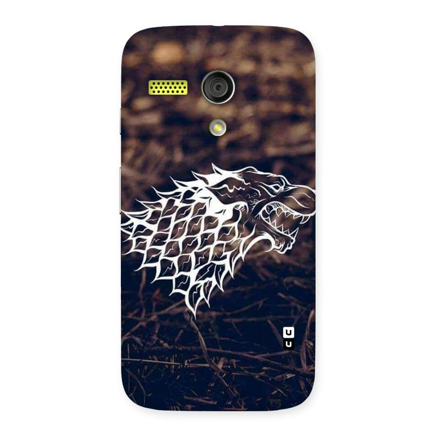 Wolf In White Back Case for Moto G