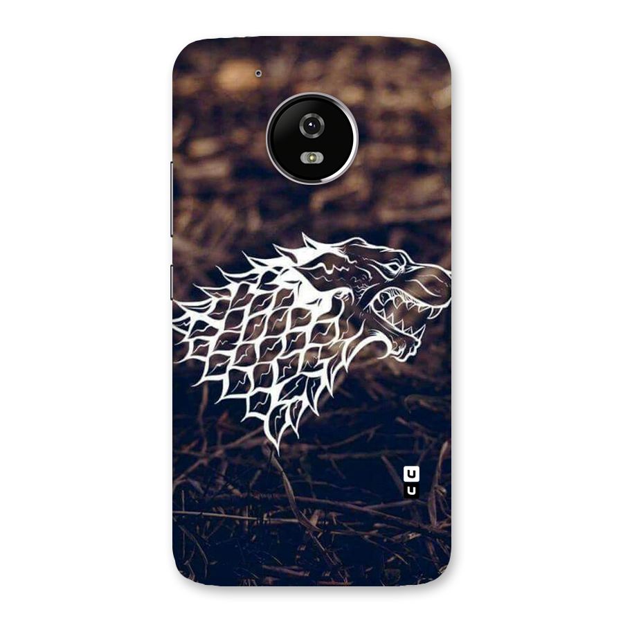 Wolf In White Back Case for Moto G5