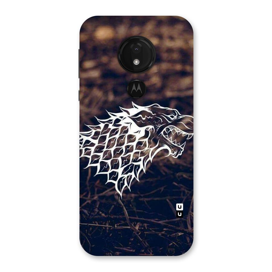 Wolf In White Back Case for Moto G7 Power