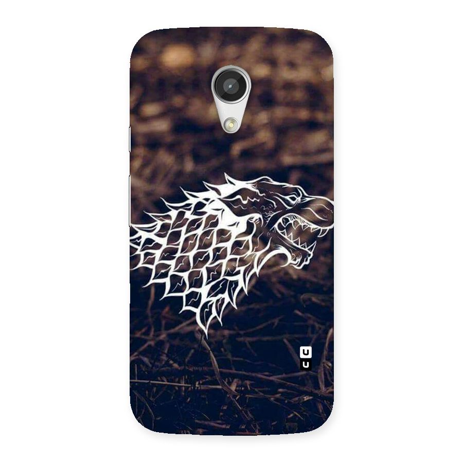 Wolf In White Back Case for Moto G 2nd Gen