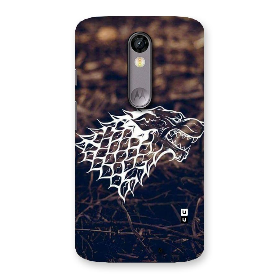 Wolf In White Back Case for Moto X Force