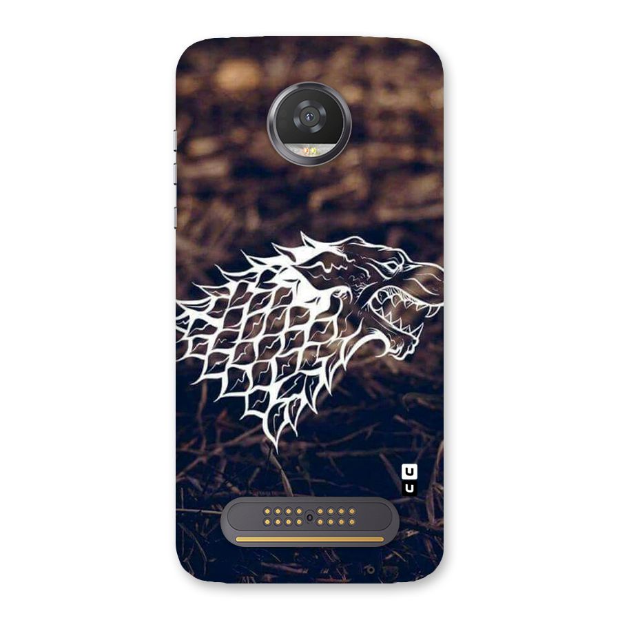 Wolf In White Back Case for Moto Z2 Play