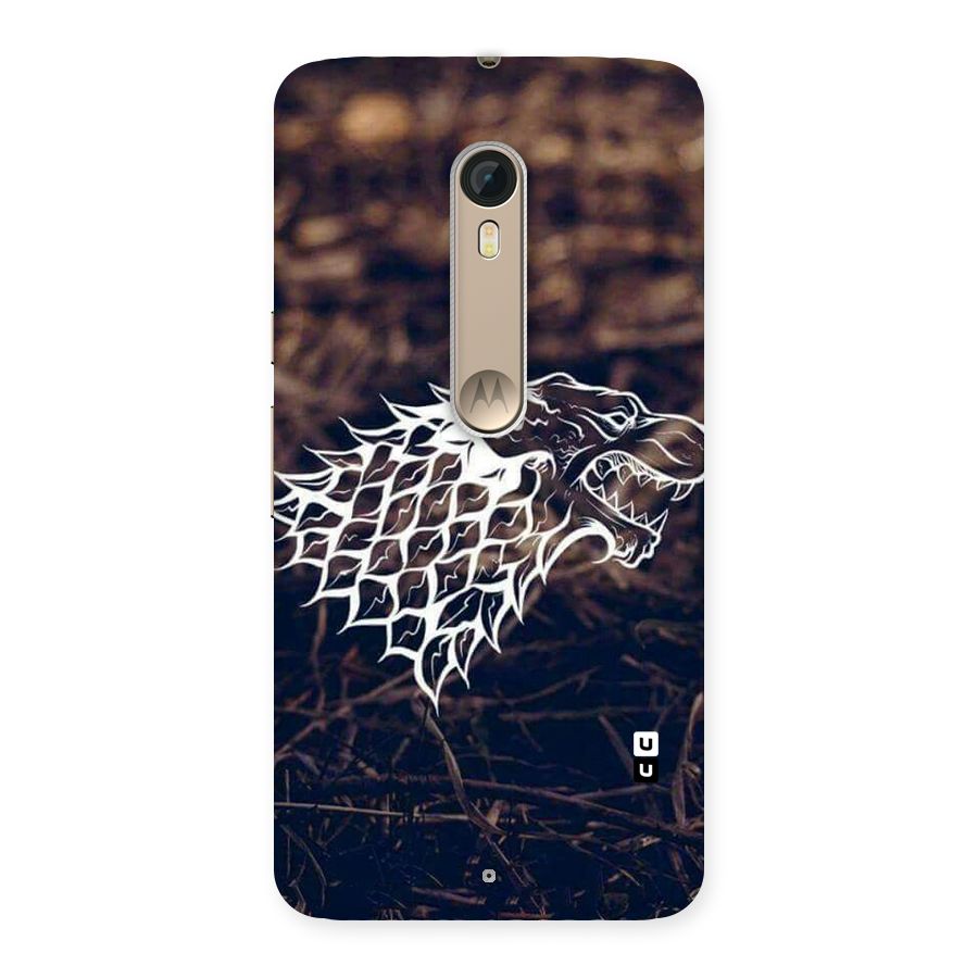 Wolf In White Back Case for Motorola Moto X Style