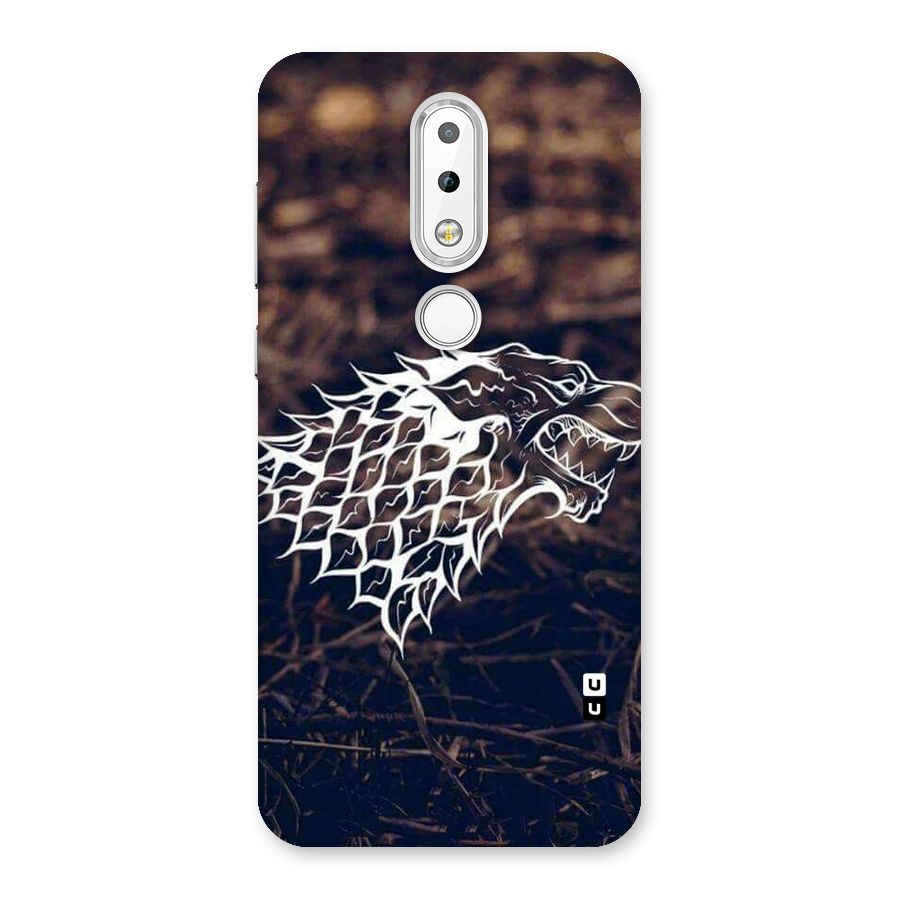 Wolf In White Back Case for Nokia 6.1 Plus
