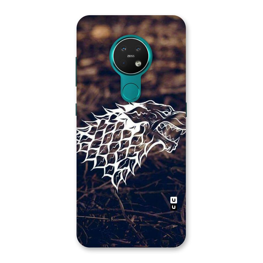 Wolf In White Back Case for Nokia 7.2