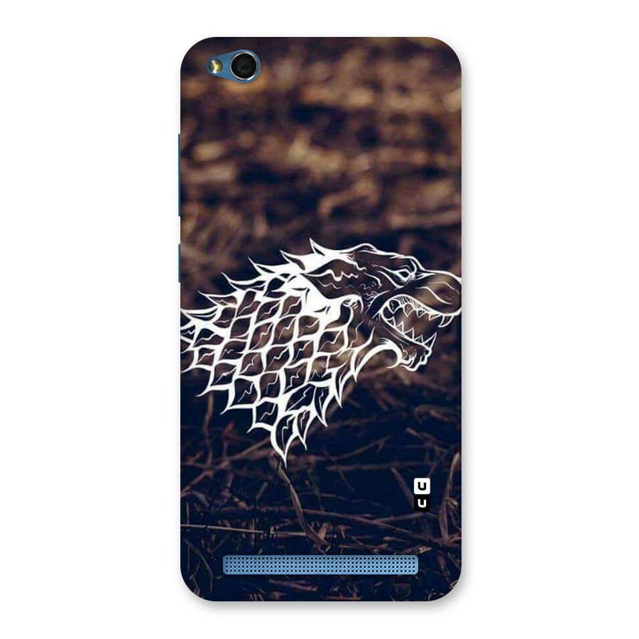 Wolf In White Back Case for Redmi 5A