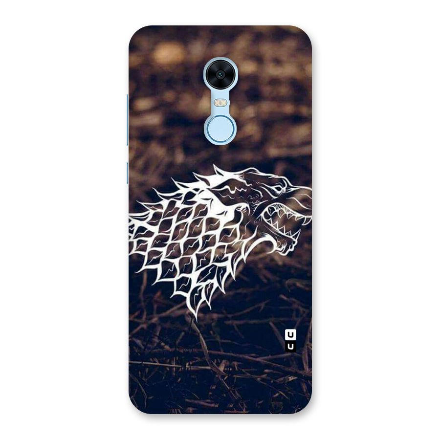 Wolf In White Back Case for Redmi Note 5