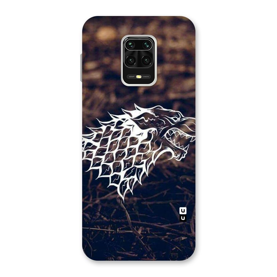 Wolf In White Back Case for Redmi Note 9 Pro