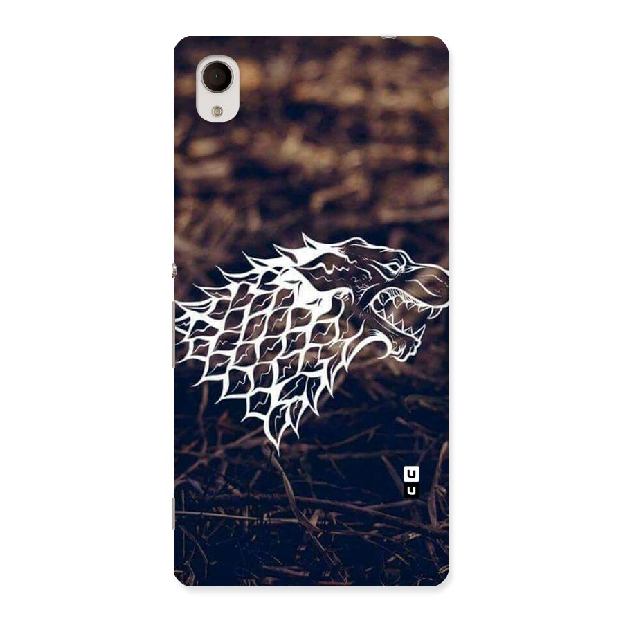 Wolf In White Back Case for Sony Xperia M4